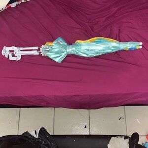 Colorful Umbrella with Blue and Yellow Accents 3pack